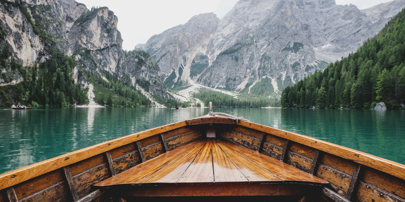 Alpine lake — Mueller Stöckli Treuhand AG, Swiss Alps